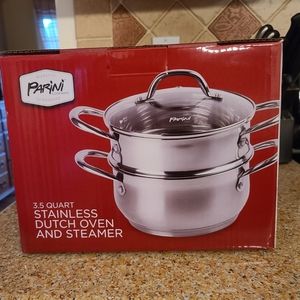 PARINI 3.5 Quart Dutch Steamer